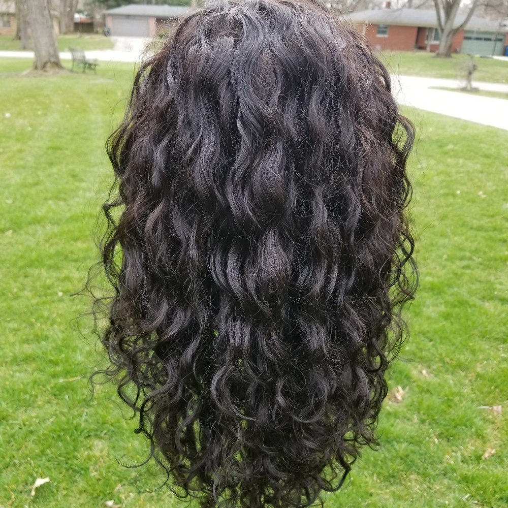 Full Lace Soft Wavy/Loose Curly Wig/Hair Unit